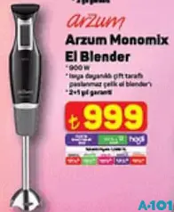 ARZUM MONOMİX EL BLENDER ARZUM MONOMİX EL BLENDER